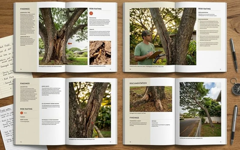Tree risk assessment report